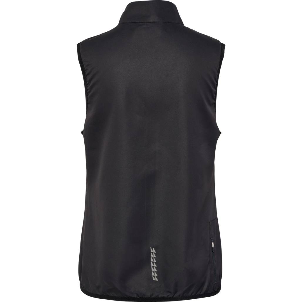 nwlNASHVILLE GILET WOMAN, BLACK, packshot