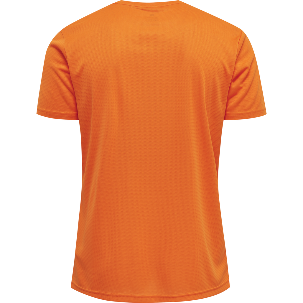 MEN CORE FUNCTIONAL T-SHIRT S/S, ORANGE TIGER, packshot