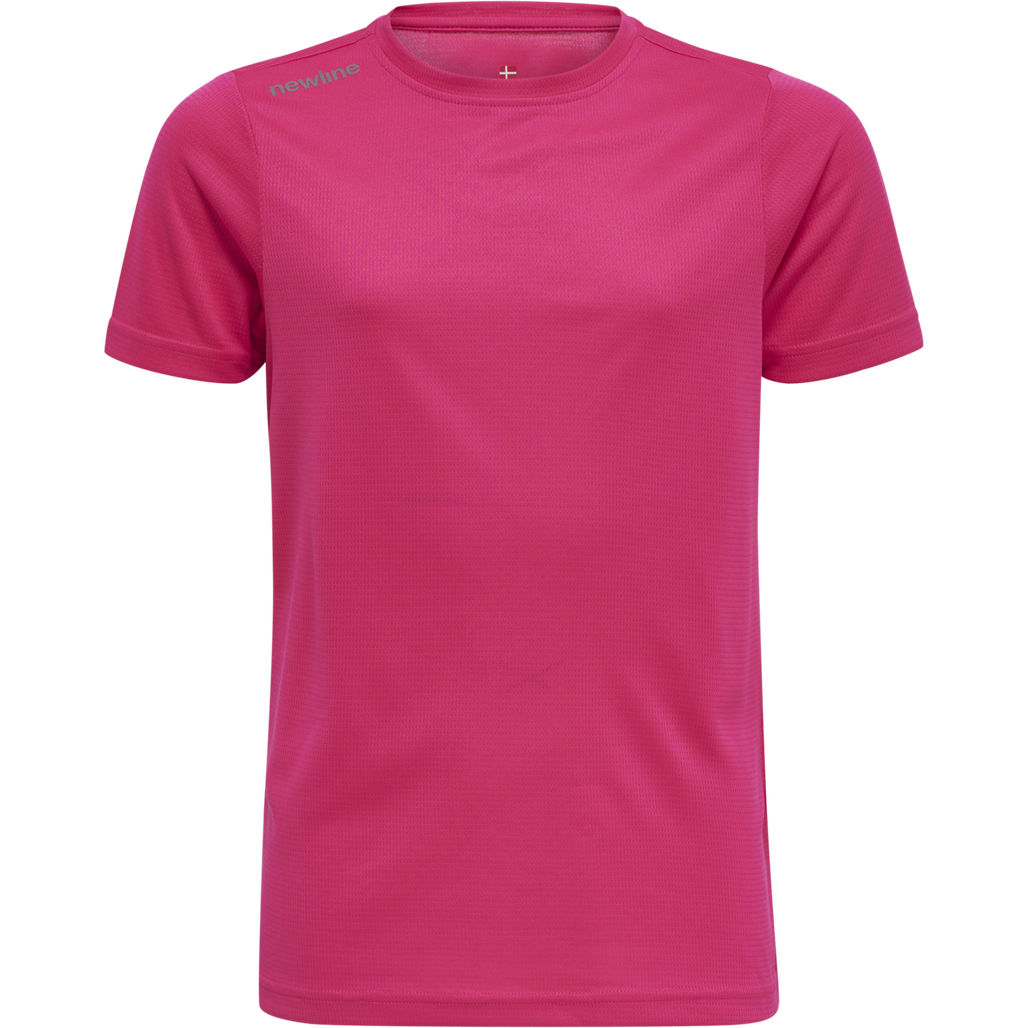 KIDS CORE FUNCTIONAL T-SHIRT S/S, PINK PEACOCK, packshot