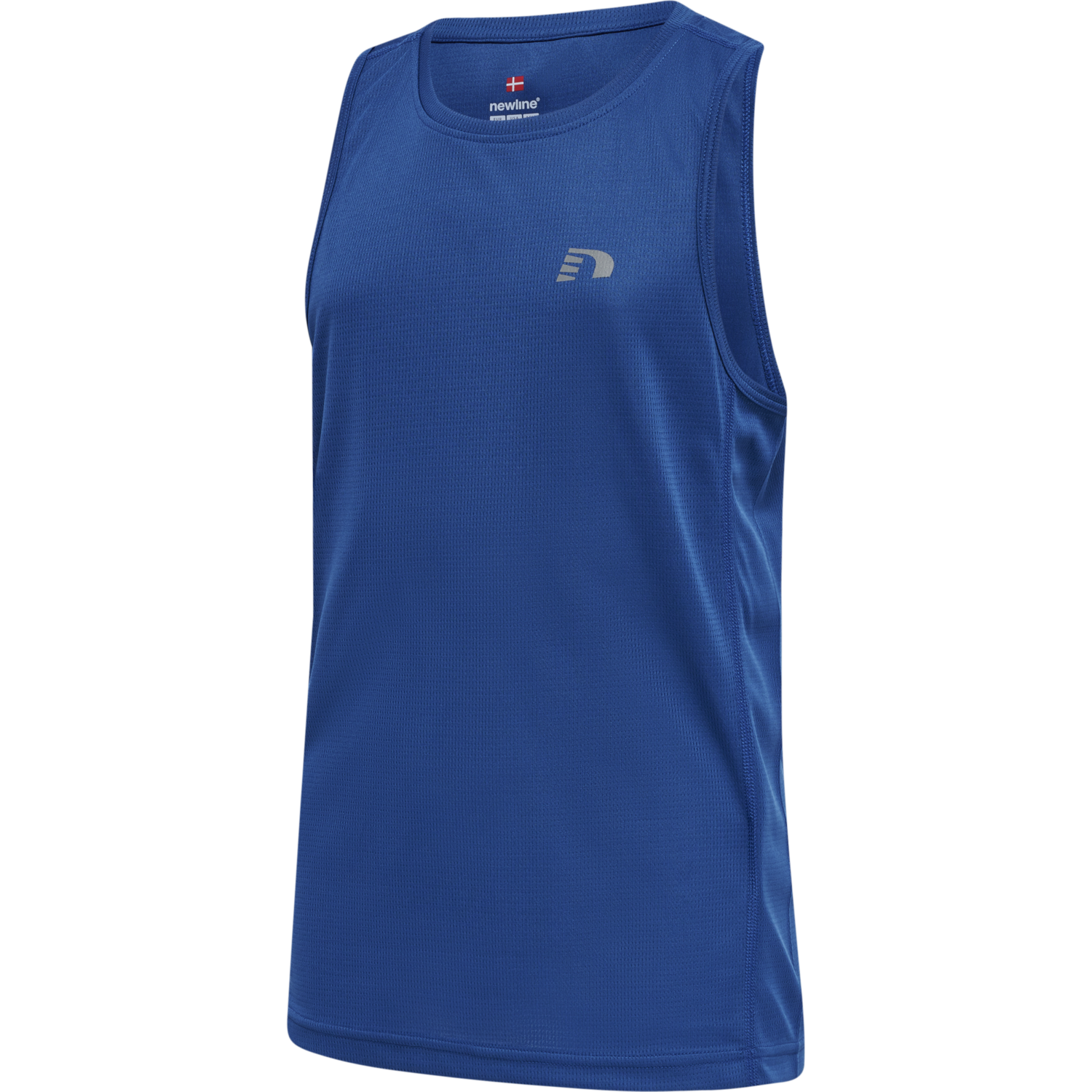 KIDS CORE RUNNING SINGLET, TRUE BLUE, packshot