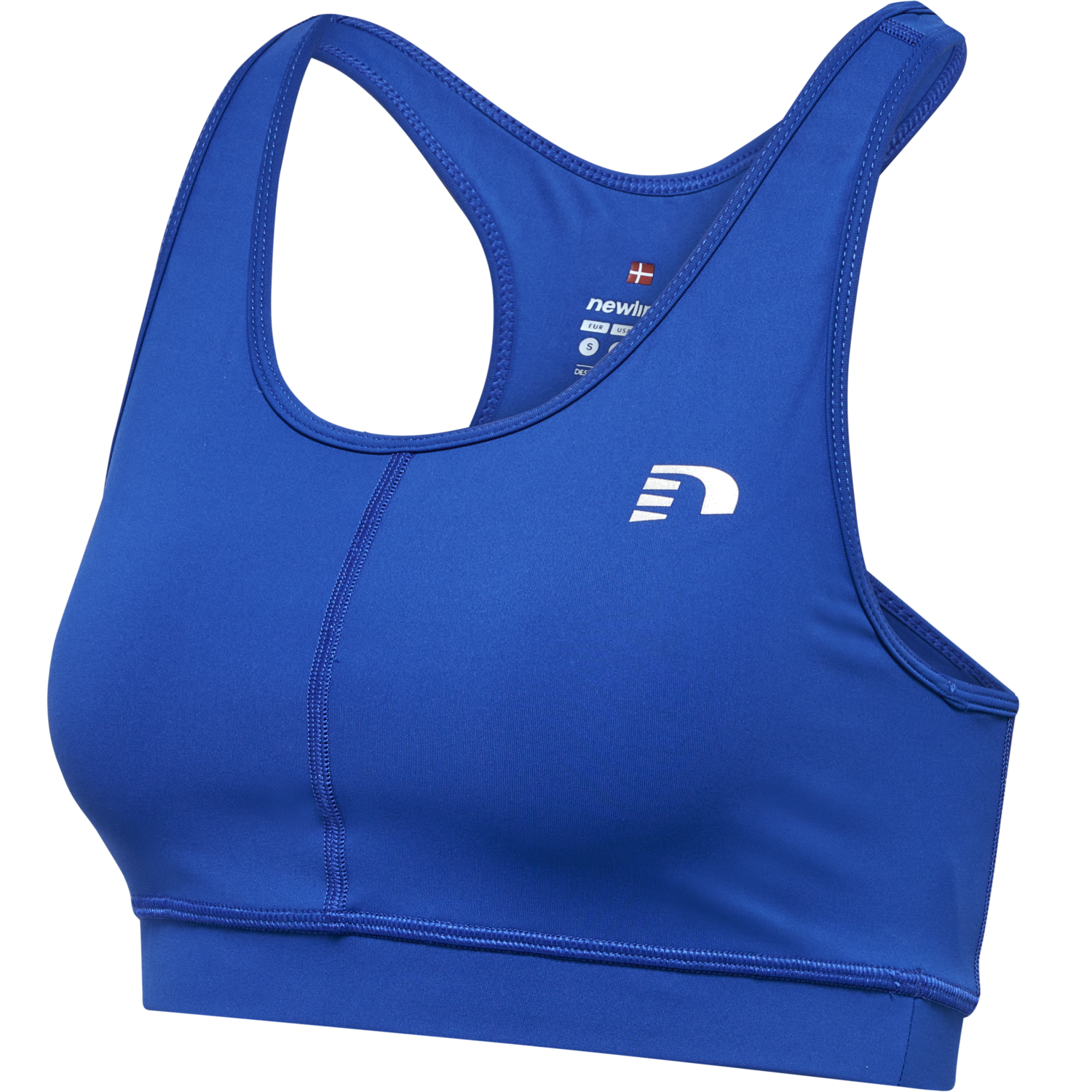 WOMEN CORE ATHLETIC TOP, TRUE BLUE, packshot