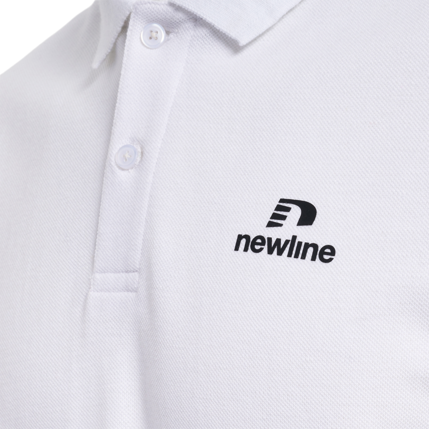 nwlLEA COTTON POLO MEN, WHITE, packshot