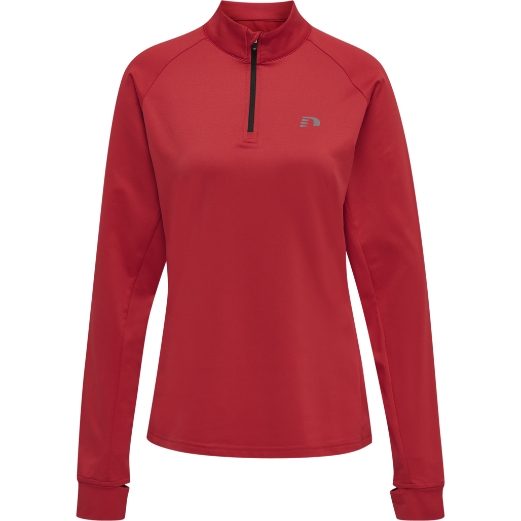 WOMEN'S CORE MIDLAYER, TANGO RED, packshot