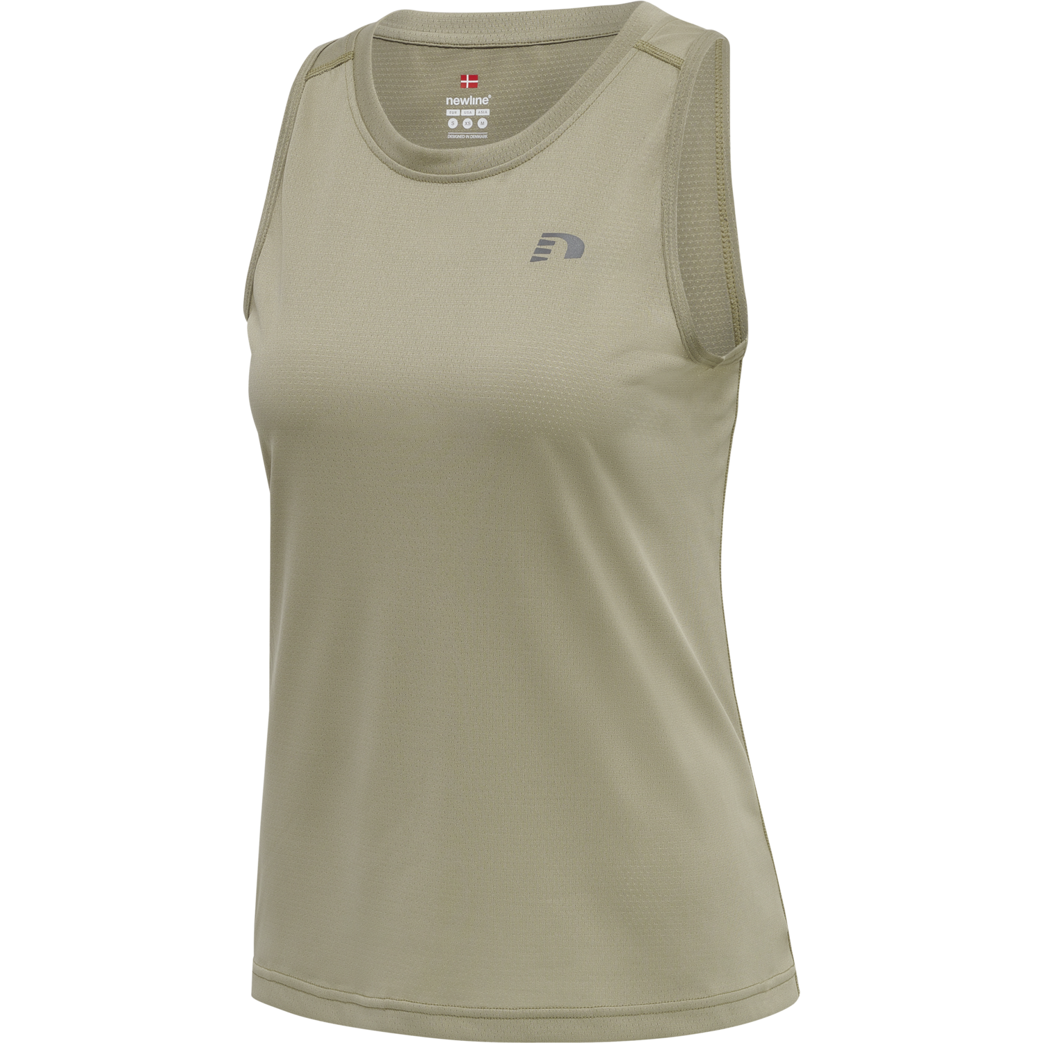 WOMEN RUNNING SINGLET, WINTER TWIG, packshot