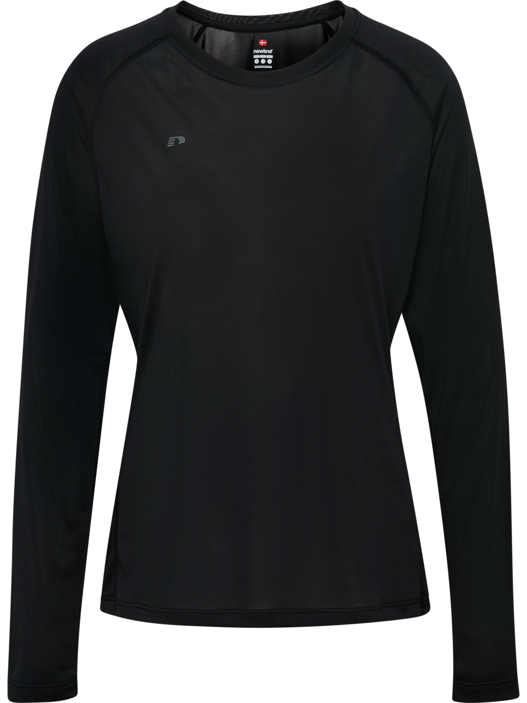 nwlBEAT W T-SHIRT L/S, BLACK, packshot