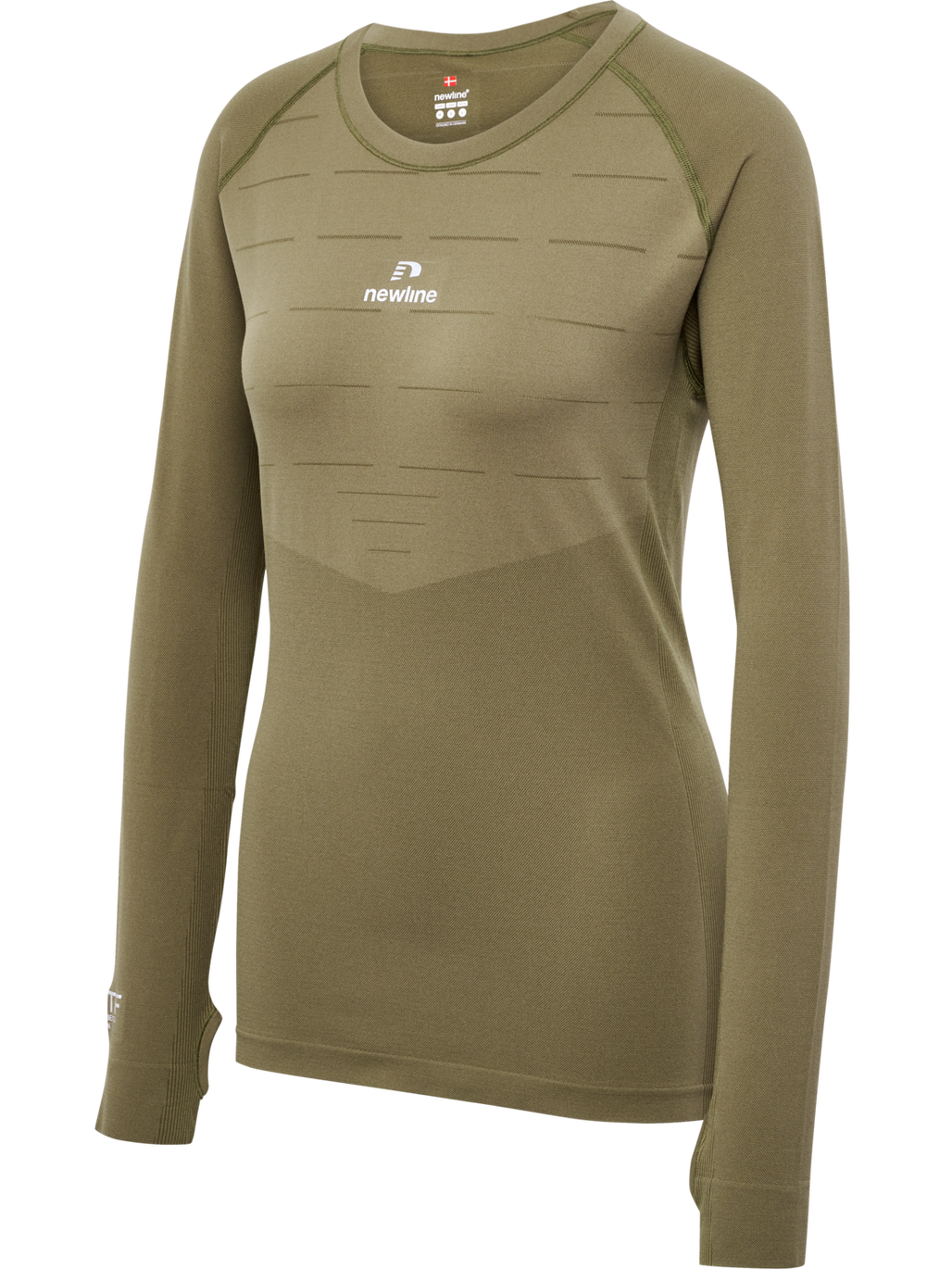 nwlPACE LS SEAMLESS WOMAN, CAPERS, packshot