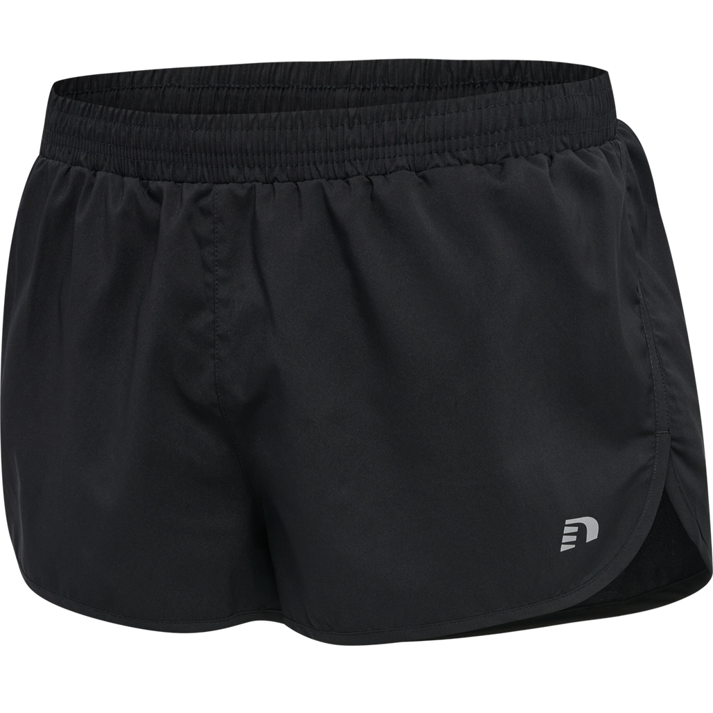 MEN CORE SPLIT SHORTS, BLACK, packshot