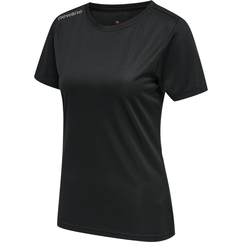 WOMEN CORE FUNCTIONAL T-SHIRT S/S, BLACK, packshot