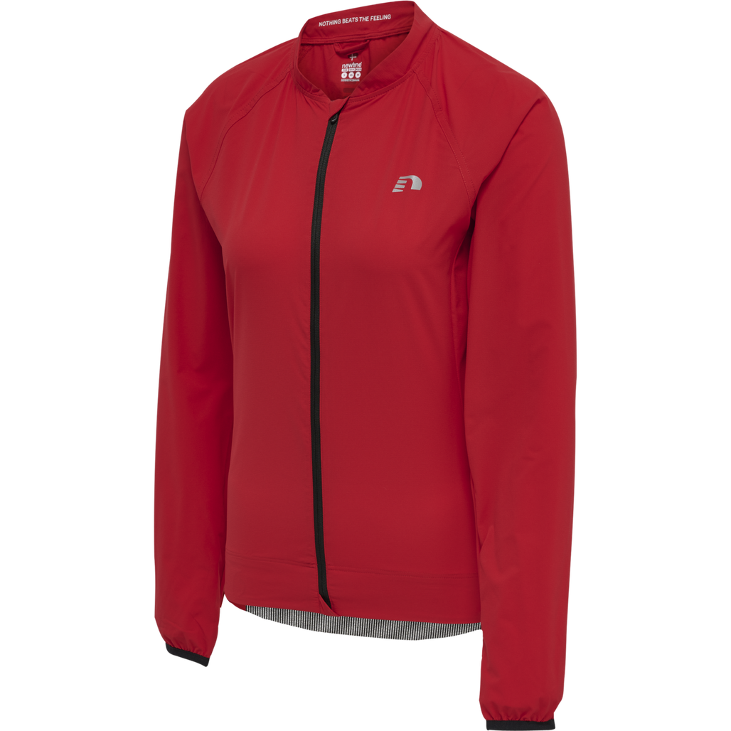 WOMENS CORE BIKE JACKET, TANGO RED, packshot