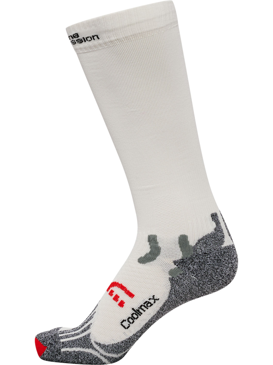COMPRESSION SOCK, WHITE, packshot