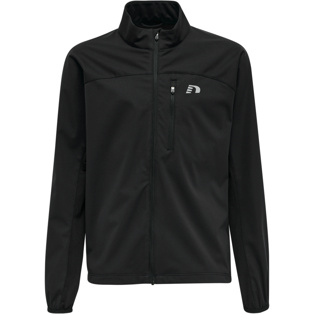 KIDS CORE CROSS JACKET, BLACK, packshot