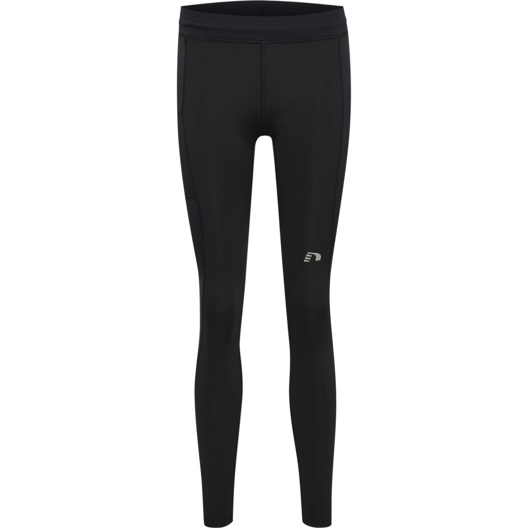 WOMEN CORE WARM PROTECT TIGHTS, BLACK, packshot