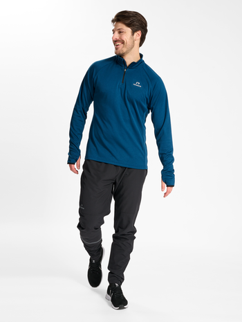 nwlPHOENIX 1/2 ZIP L/S MEN, MAJOLICA BLUE, model