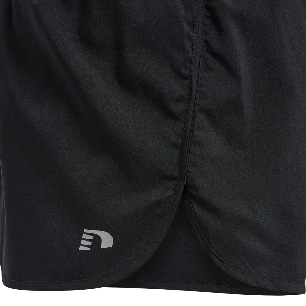 MEN CORE SPLIT SHORTS, BLACK, packshot