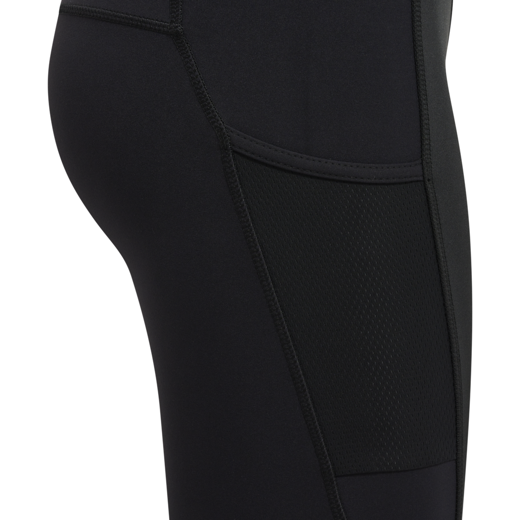 WOMEN CORE WARM PROTECT TIGHTS, BLACK, packshot