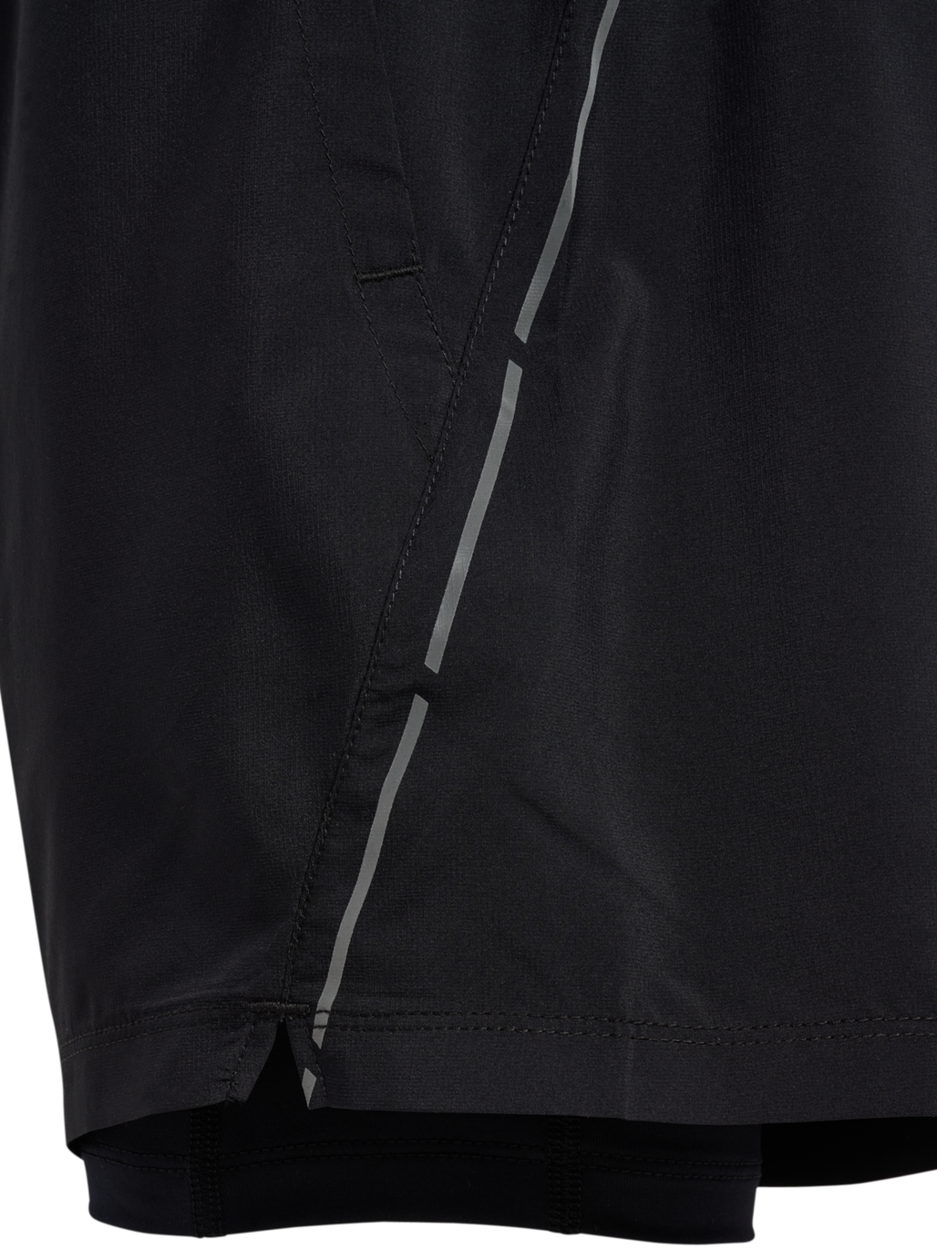 nwlFAST 2IN1 W SHORTS, BLACK, packshot