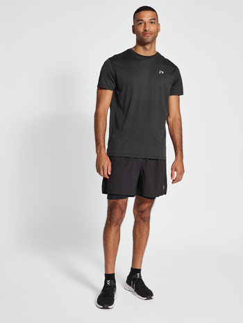 nwlKANSAS 2-IN-1 SHORTS MEN, BLACK, model
