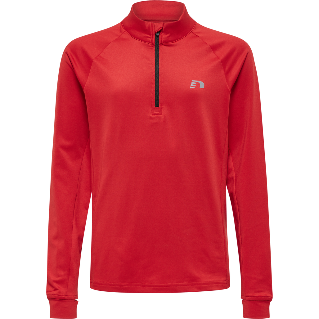 KIDS CORE MIDLAYER, TANGO RED, packshot