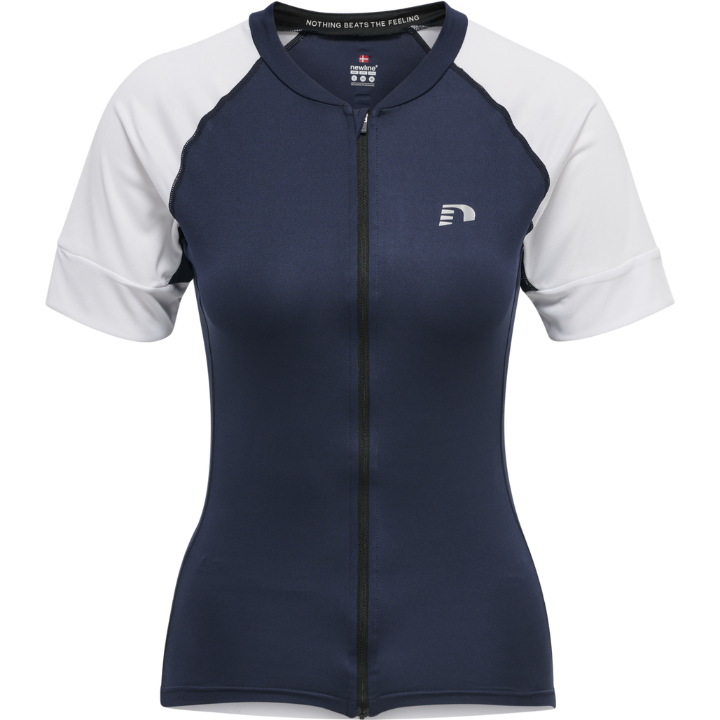WOMENS CORE BIKE JERSEY, BLACK IRIS, packshot