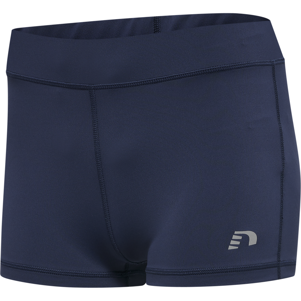 WOMEN CORE ATHLETIC HOTPANTS, BLACK IRIS, packshot