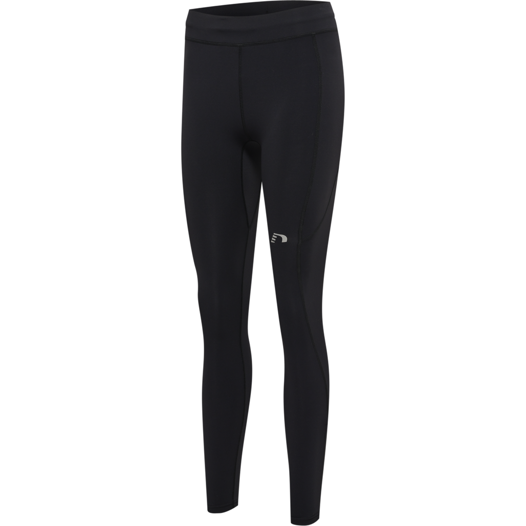 WOMEN'S CORE WARM TIGHTS, BLACK, packshot