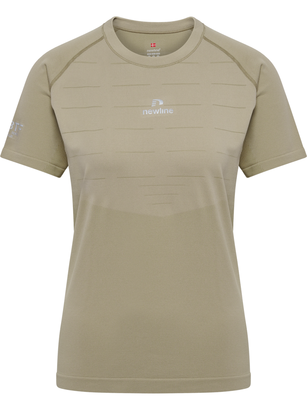 nwlPACE SEAMLESS TEE WOMAN, SILVER SAGE, packshot