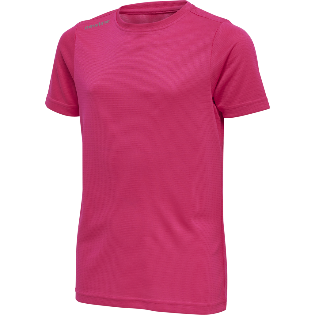 KIDS CORE FUNCTIONAL T-SHIRT S/S, PINK PEACOCK, packshot