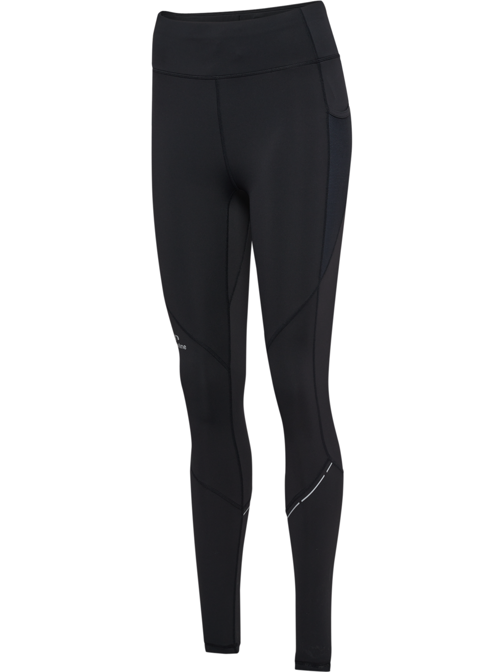 nwlRACE HIGH WAIST POCKET TIGHTS W, BLACK, packshot