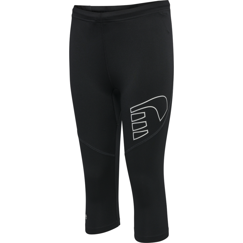 CORE KNEE TIGHTS KIDS, BLACK/FIESTA_CAZOO, packshot