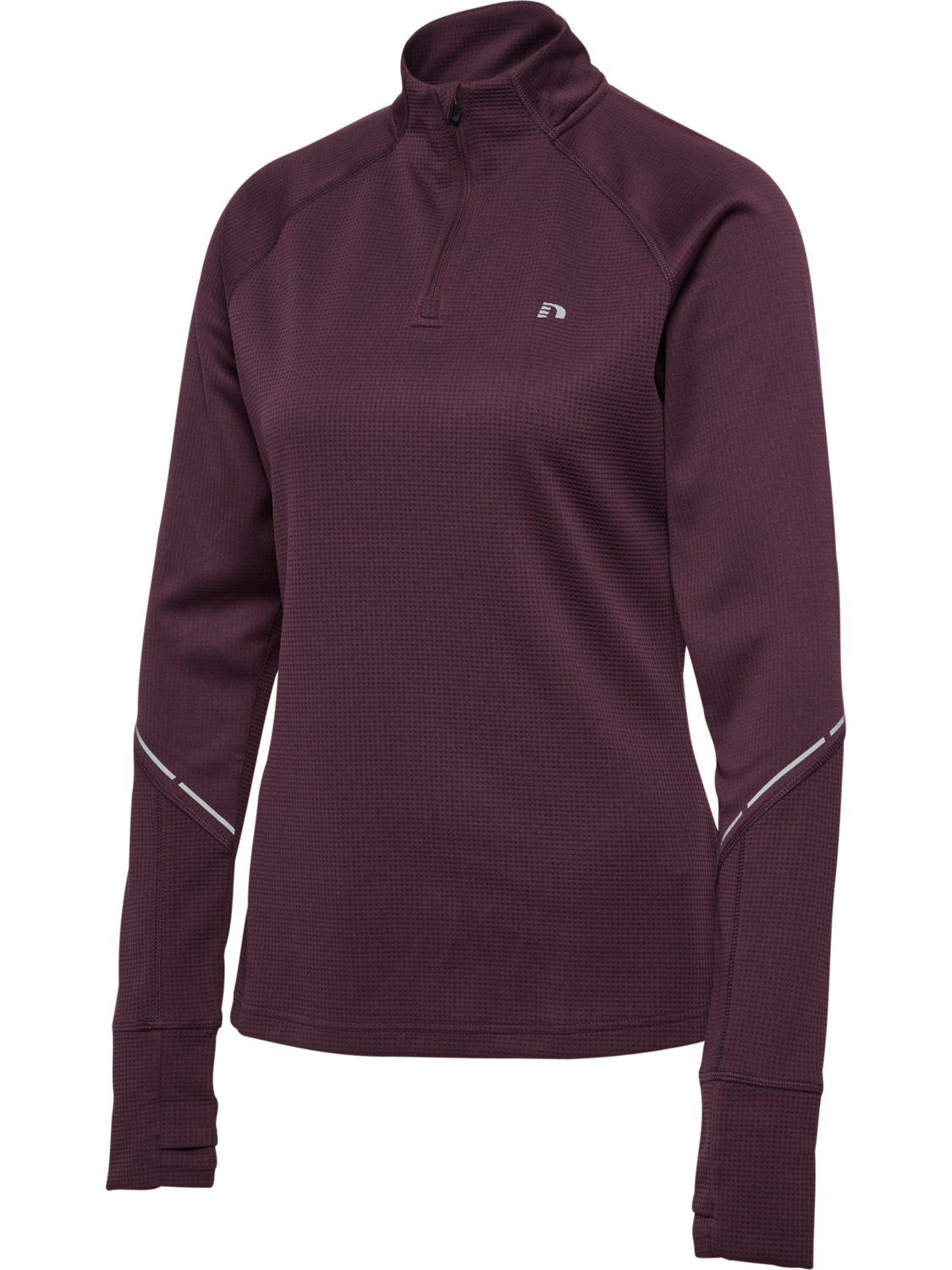 nwlPOWER HALF ZIP MIDLAYER W, PLUM PERFECT, packshot