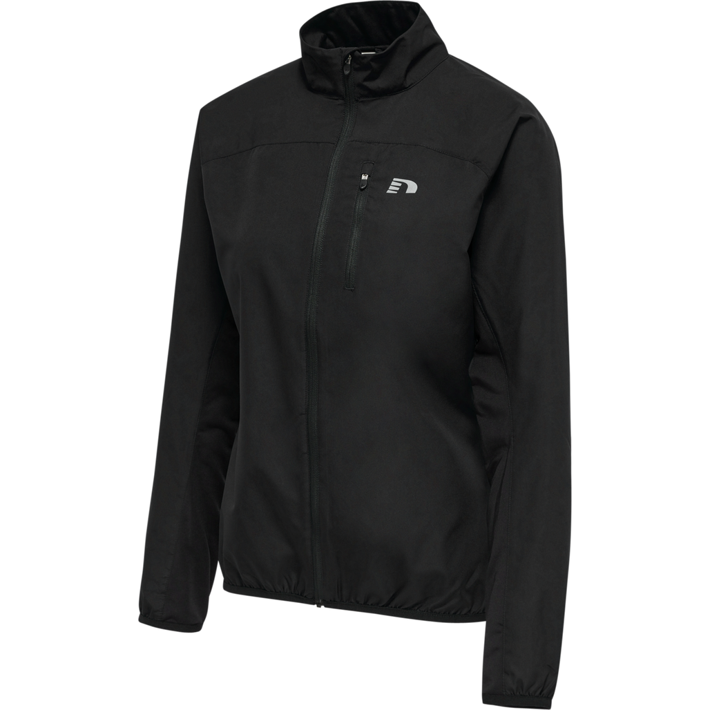WOMEN'S CORE JACKET, BLACK, packshot