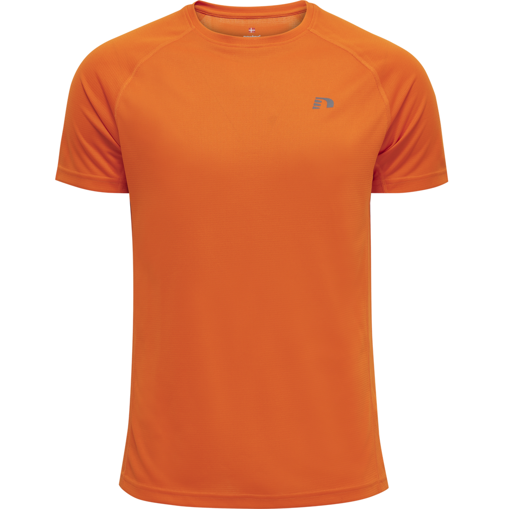 MEN CORE RUNNING T-SHIRT S/S, ORANGE TIGER, packshot