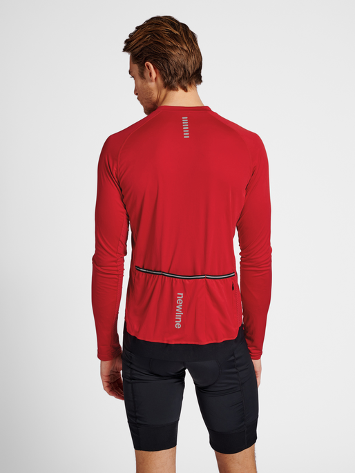 MENS CORE BIKE L/S JERSEY, TANGO RED, model