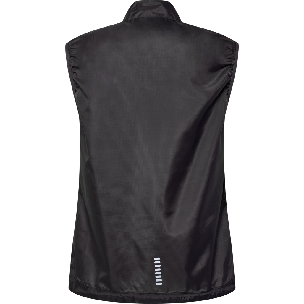 MEN PACKABLE TECH GILET, FORGED IRON, packshot