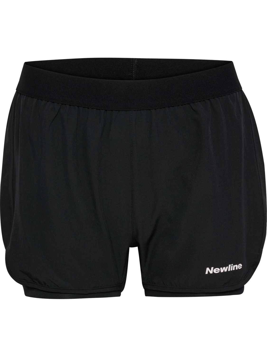 2-LAY SHORTS, BLACK/FIESTA_CAZOO, packshot