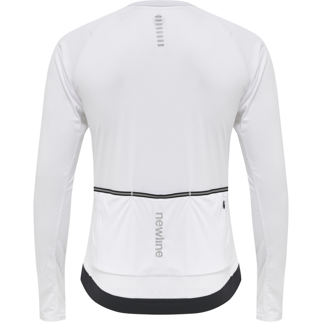 MENS CORE BIKE L/S JERSEY, WHITE, packshot