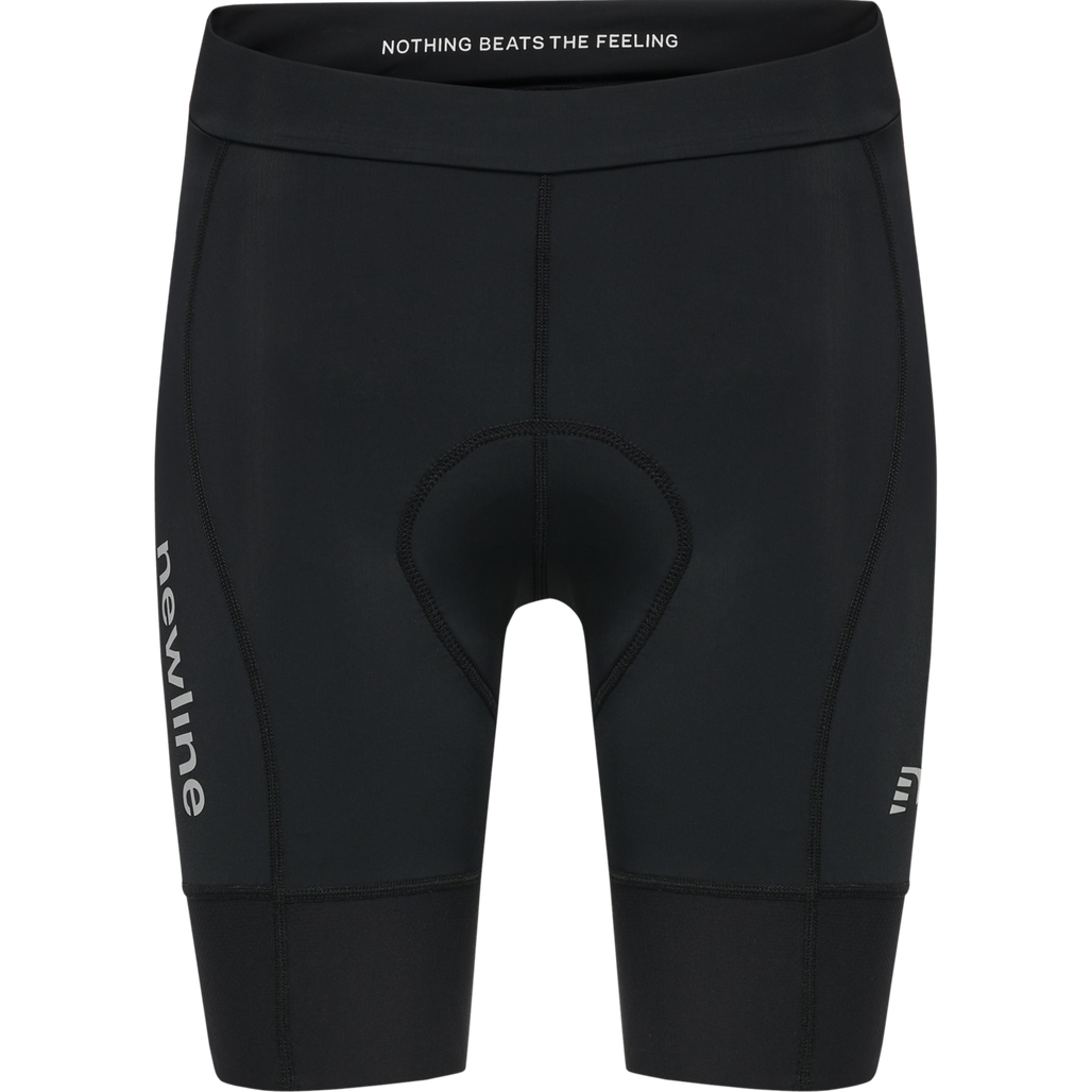 WOMENS CORE BIKE PANEL SHORTS, BLACK, packshot