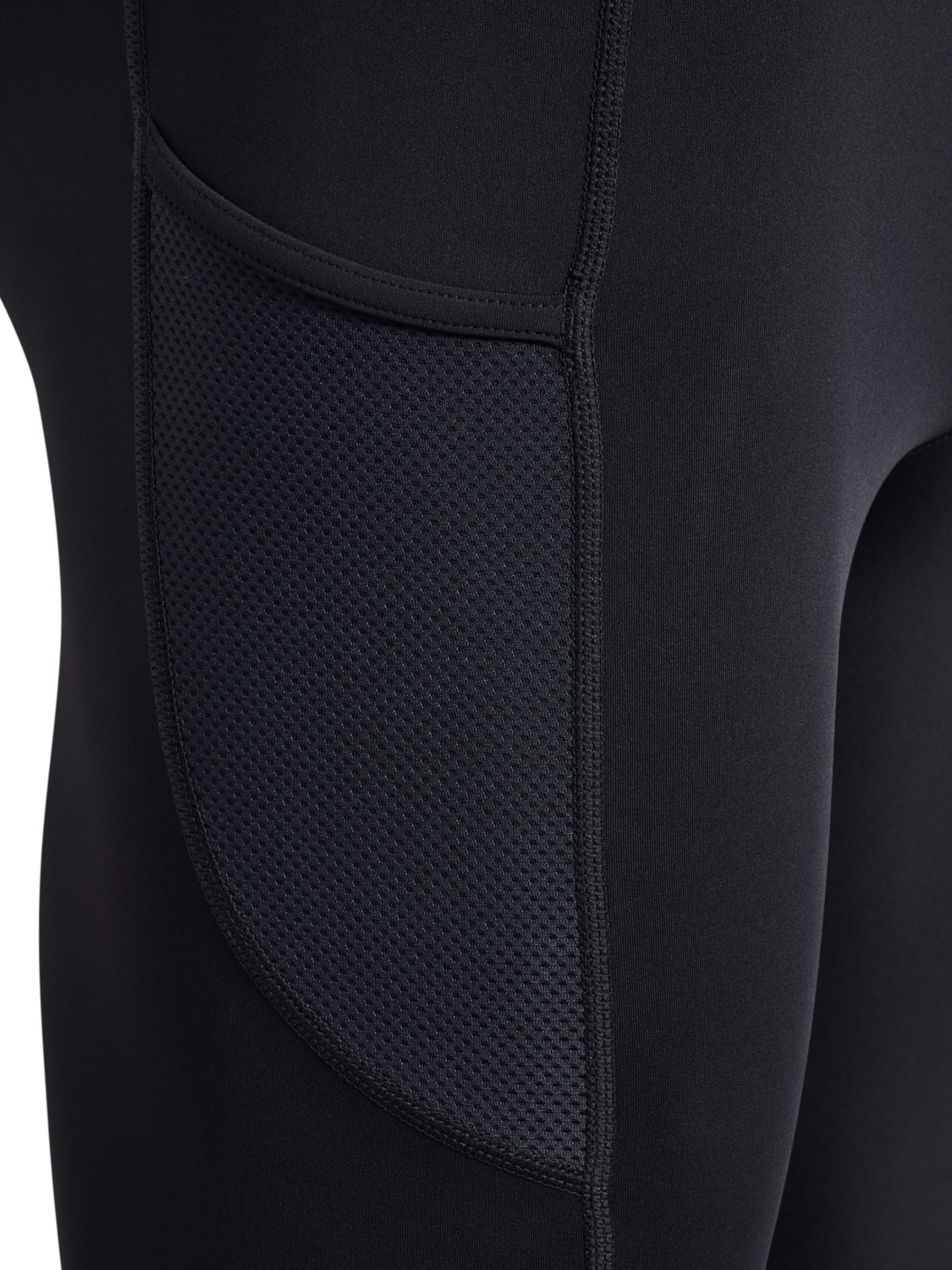 nwlRACE POCKET TIGHTS, BLACK, packshot