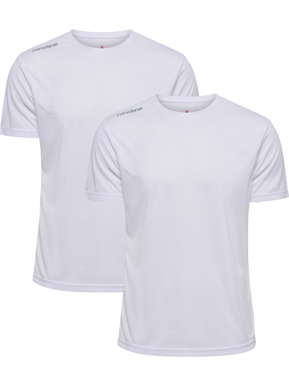 nwlMEN CORE FUNC. TEE S/S 2-PACK, WHITE, packshot