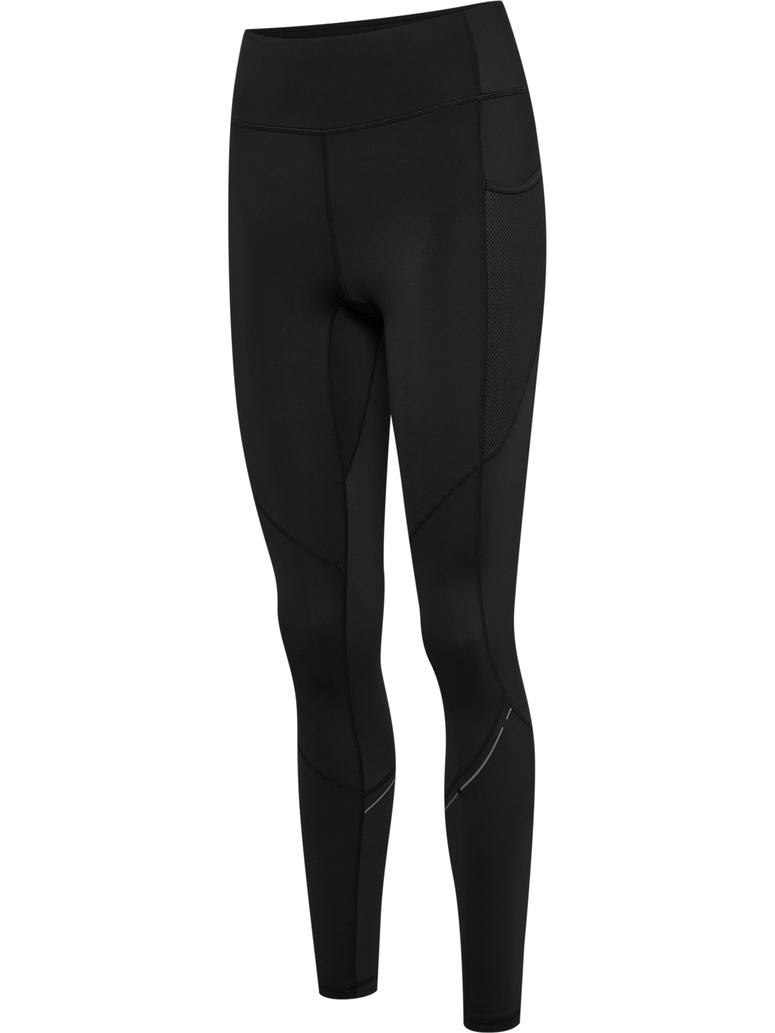 nwlRACE HIGH WAIST POCKET W TIGHTS, BLACK, packshot