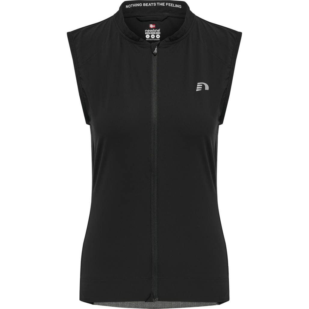 WOMENS CORE BIKE GILET, BLACK, packshot
