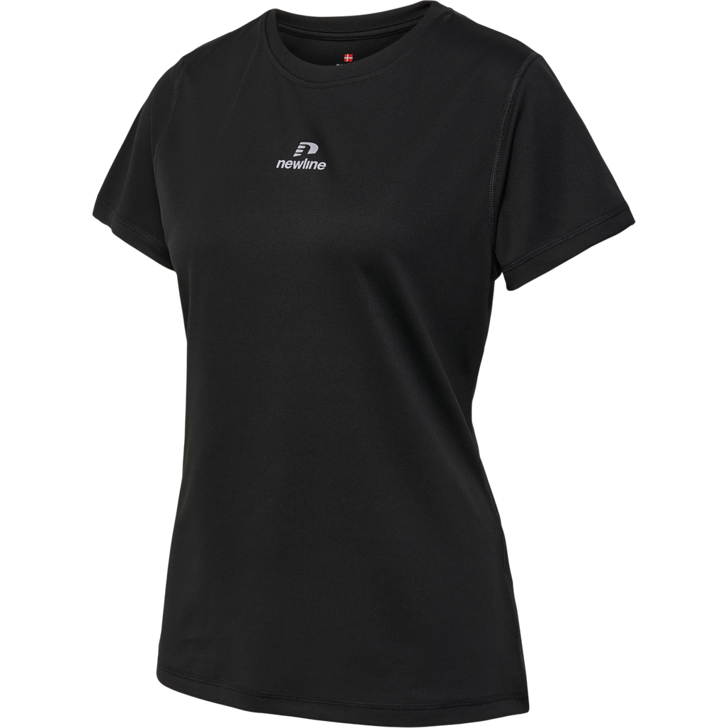 nwlBEAT POLY TEE WOMAN, BLACK, packshot