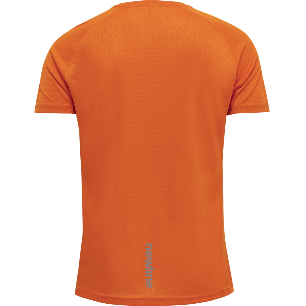 MEN CORE RUNNING T-SHIRT S/S, ORANGE TIGER, packshot