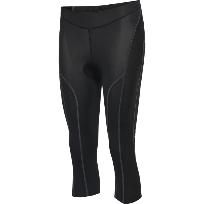 BIKE KNEE PANTS, BLACK/FIESTA_CAZOO BIKE KNEE PANTS, BLACK/FIESTA_CAZOO, packshot