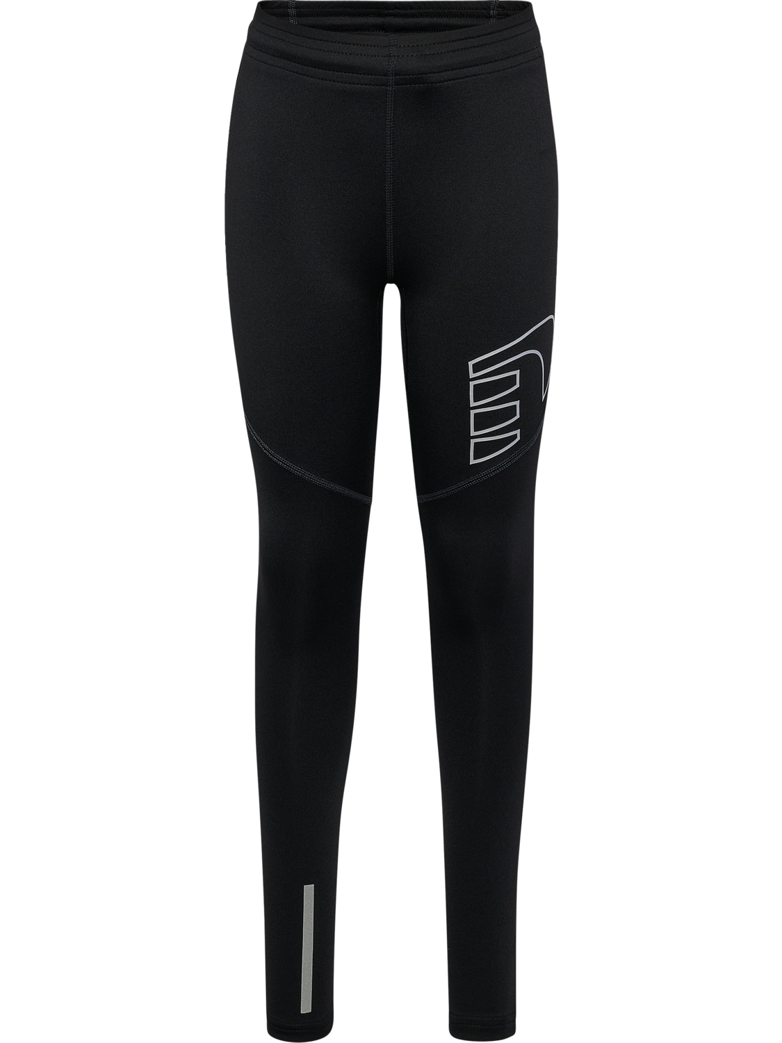 CORE TIGHTS, BLACK/FIESTA_CAZOO, packshot