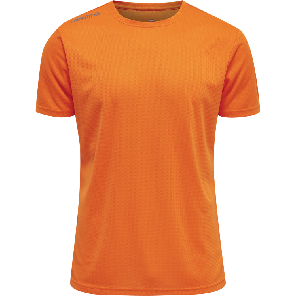 MEN CORE FUNCTIONAL T-SHIRT S/S, ORANGE TIGER, packshot
