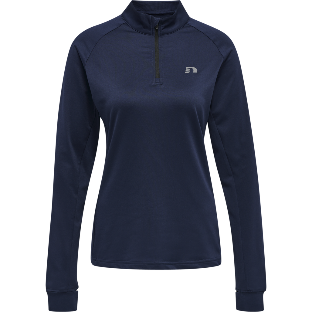 WOMEN'S CORE MIDLAYER, BLACK IRIS, packshot