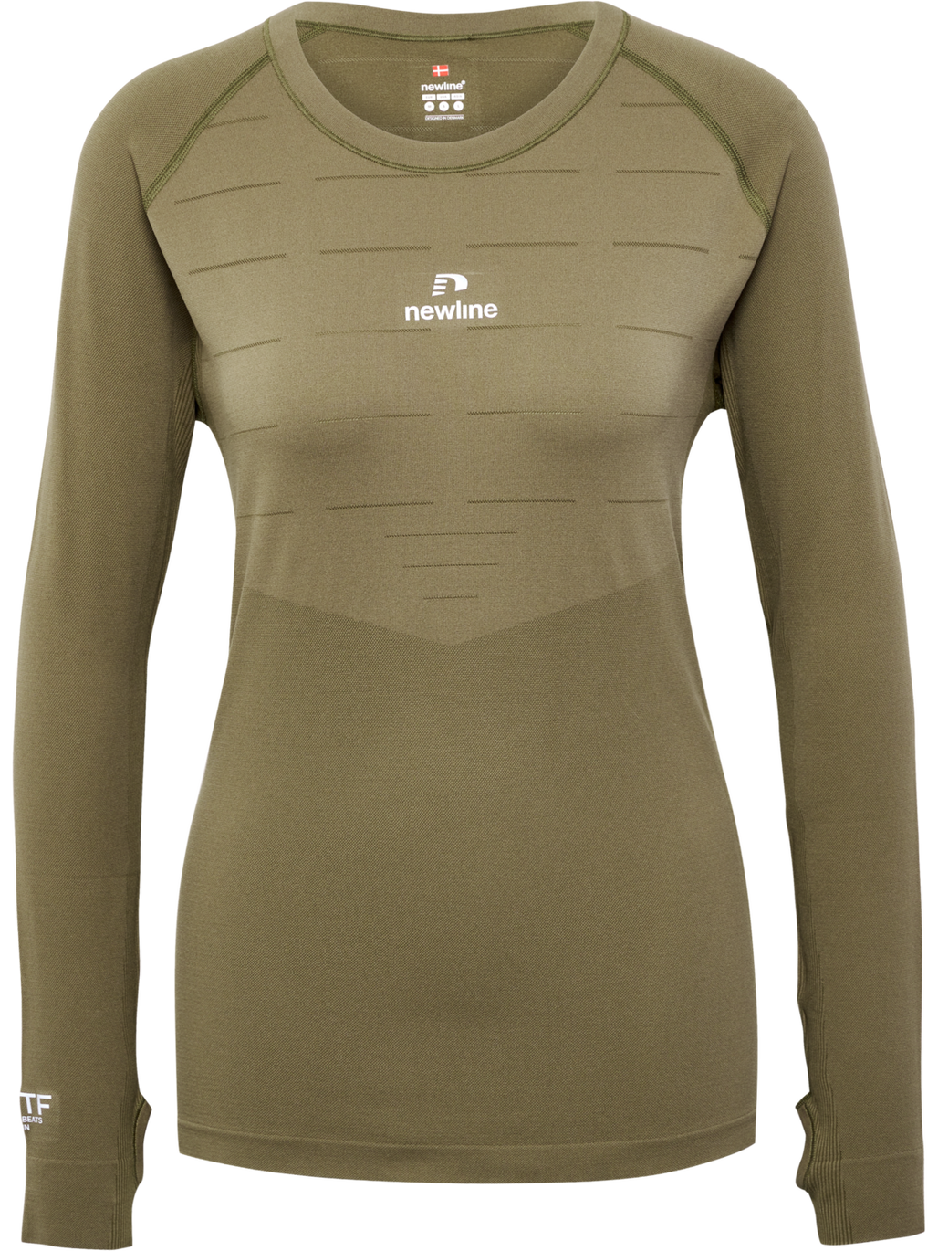 nwlPACE LS SEAMLESS WOMAN, CAPERS, packshot