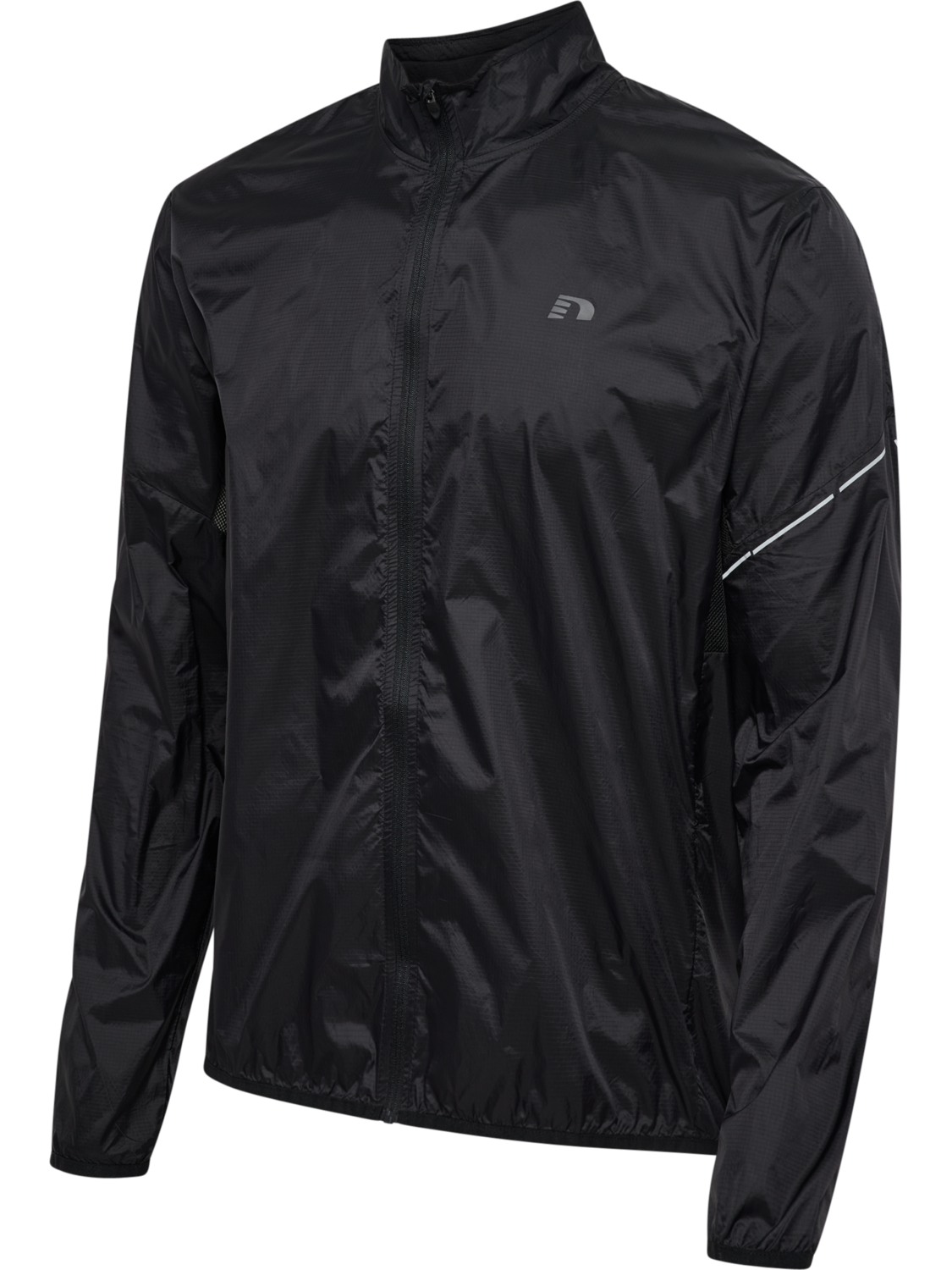 nwlPACKABLE TRAIL JACKET, BLACK, packshot