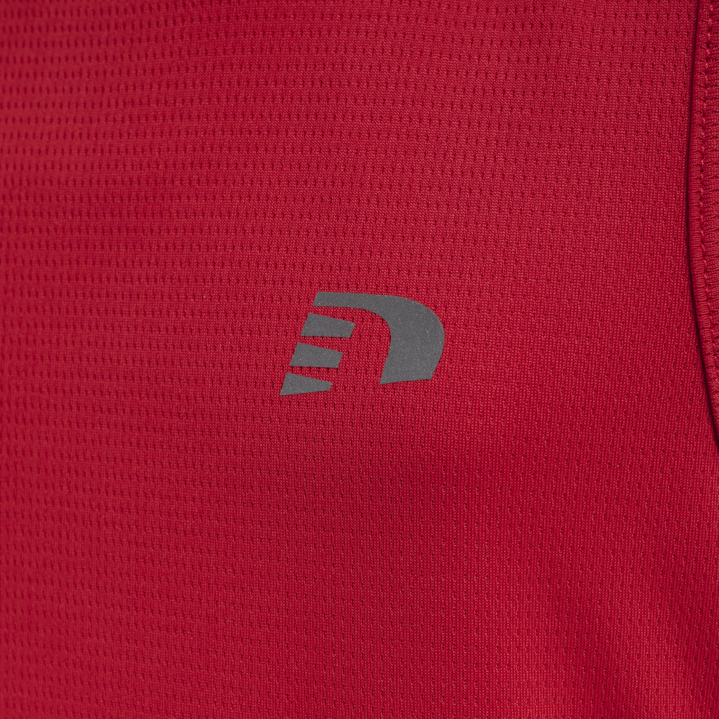 KIDS CORE RUNNING SINGLET, TANGO RED, packshot